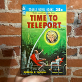 Time to Teleport / The Genetic General - Gordon R. Dickson - 1960 Ace Double Paperback