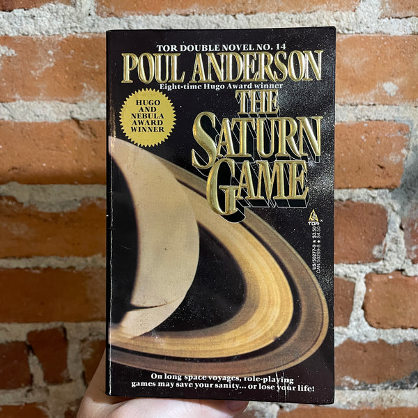 The Saturn Game - Poul Anderson / Iceborn - Gregory Benford & Paul A. Carter - 1989 Tor Double #14 Paperback