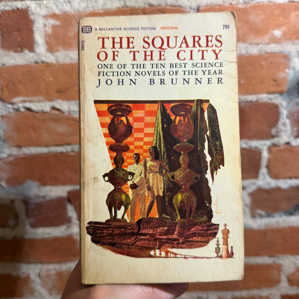 The Squares of the City - John Brunner - 1965 1st Ballantine Books Paperback