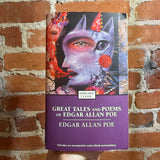 Great Tales and Poems - Edgar Allen Poe - 2003 5th Pocket Books Paperback - Janet Wooley Cover