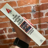 A Fire Upon the Deep - Vernor Vinge - 1993 Tor Paperback - Boris Vallejo Cover