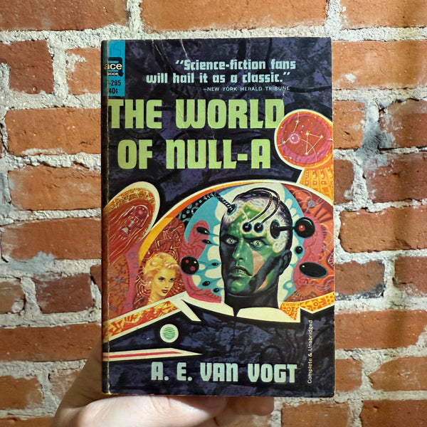 The World of Null-A - A.E. Van Vogt - 1948 Ace Books Paperback - Ed Emshwiller Cover