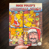 Mick Foley’s Christmas Chaos - Illustrated by Jerry Lawler - Regan Books Hardback