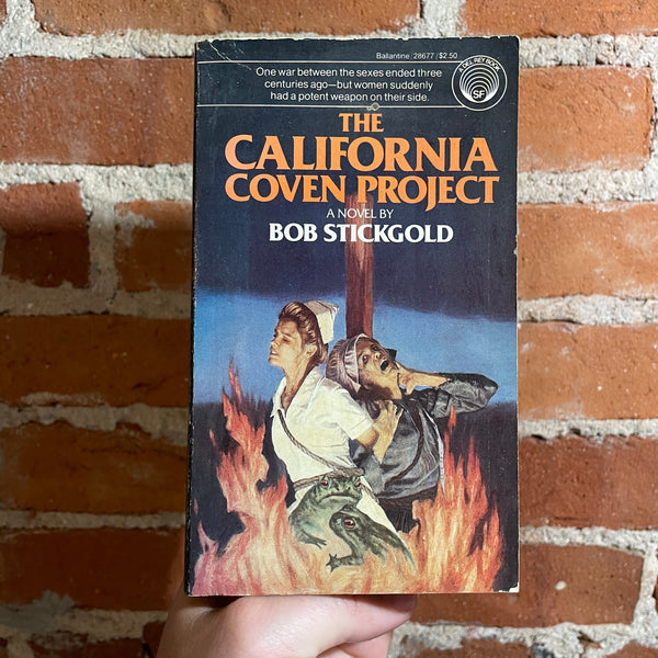 The California Coven Project - Bob Stickgold - 1981 1st Del Rey Paperback - Dereck James Cover