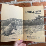 Gentle Ben - Walt Morey - 1967 1st Starline Scholastic Books Paperback