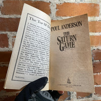 The Saturn Game - Poul Anderson / Iceborn - Gregory Benford & Paul A. Carter - 1989 Tor Double #14 Paperback Ed.