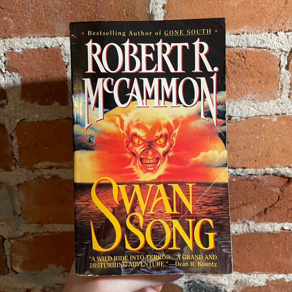 Swan Song - Robert R. McCammon - 1987 Pocket Books Paperback - Rowena Morrill Cover