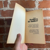 Nine Princes in Amber - Roger Zelazny - 1972 4th Avon Books Paperback - Jeff Jones Cover