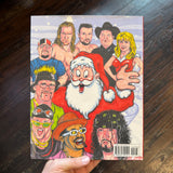 Mick Foley’s Christmas Chaos - Illustrated by Jerry Lawler - Regan Books Hardback