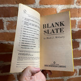 Blank Slate - Mark J. McGarry - 1984 Signet Books Paperback