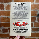 The Amazing Spider-Man in Crime Campaign - Paul Kupperberg - 1979 1st Pocket Books Paperback