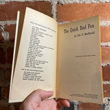 The Quick Red Fox - John D. MacDonald - 1964 Gold Medal Books Paperback
