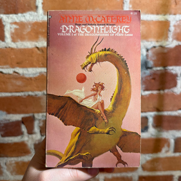 Dragonflight - Anne McCaffrey - 1973 3rd Ballantine Books Paperback - Gino D’Achille Cover