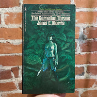 The Carnelian Throne - Janet E. Morris - 1979 Bantam Books Paperback - Bob Larkin Cover