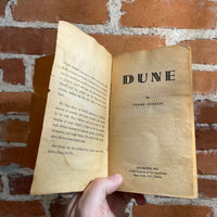 Dune - Frank Herbert - Rare Ace Books 17261 Paperback