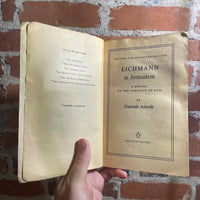 Eichmann In Jerusalem: A Report on the Banality of Evil - Hannah Arendt - 1976 Penguin Books Revised and Enlarged Edition Paperback