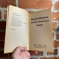 Sword-Dancer - Jennifer Roberson - 1986 1st Daw Books Paperback #684 - Kathy Wyatt Cover