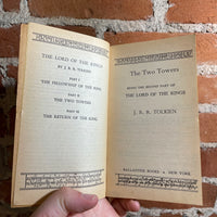 The Lord of the Rings Paperback Trilogy Bundle - J.R.R. Tolkien - 1980s Darrell K. Sweet Cover Art