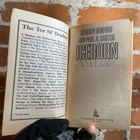 The Saturn Game - Poul Anderson / Iceborn - Gregory Benford & Paul A. Carter - 1989 Tor Double #14 Paperback Ed.