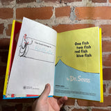 One Fish, Two Fish, Red Fish, Blue Fish - Dr. Seuss - Grolier BCE Beginner Books Hardback