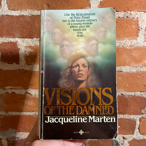 Visions of the Damned - Jacqueline Marten - 1980 Playboy Press Paperback - Norman Walker Cover