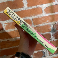 Out of the Closets: Voices of Gay Liberation - Edited by Karla Jay & Allen Young - 1972 Douglas Links Paperback