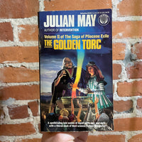 The Golden Torc: Volume II of The Saga of Pliocene Exile - Julian May - 1989 Ballantine Books Paperback - Michael Whelan Cover