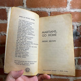 Martians, Go Home - Fredric Brown - 1976 1st Ballantine Paperback - Frank Kelly Freas Cover