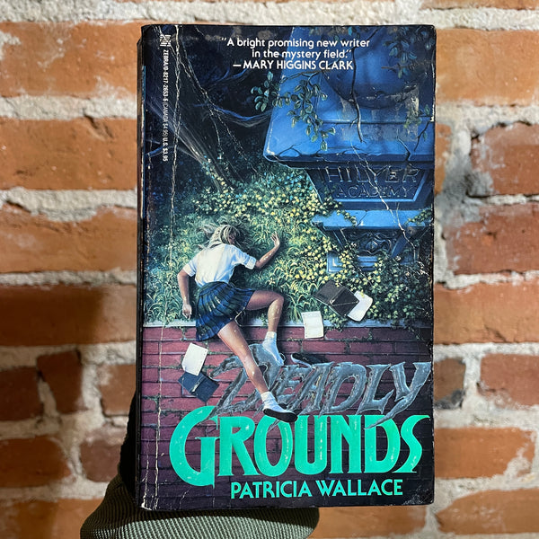 Deadly Grounds - Patricia Wallace - 1989 Zebra Books Paperback