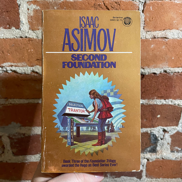 Second Foundation - Isaac Asimov - 1983 Ballantine Books Paperback - Darrell K. Sweet Cover