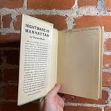 Nightmare In Manhattan - Thomas Walsh - 1950 Little, Brown and Company Hardback - F.G. Kutner Cover