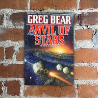 Anvil of Stars - Greg Bear - 1992 Warner Books Hardback - Bob Eggleton Cover