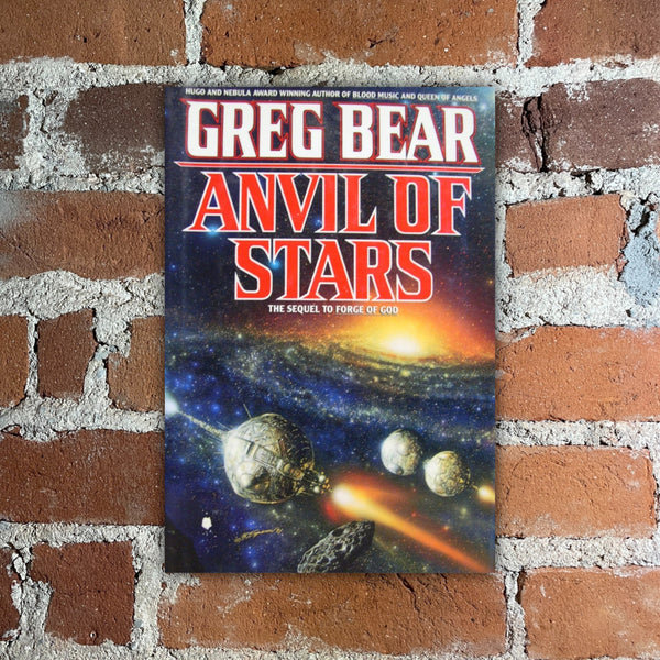 Anvil of Stars - Greg Bear - 1992 Warner Books Hardback - Bob Eggleton Cover