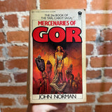 Mercenaries of Gor - John Norman - 1985 Daw Books Paperback - Ken W. Kelly Cover