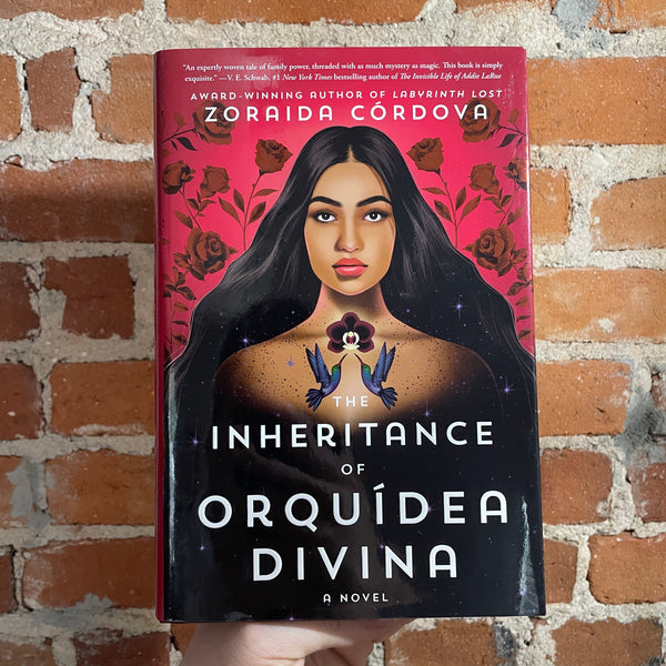 The Inheritance of Orquídea Divina - Zoraida Córdova - 2021 - Atria Books Hardback - Erick Dávila Cover