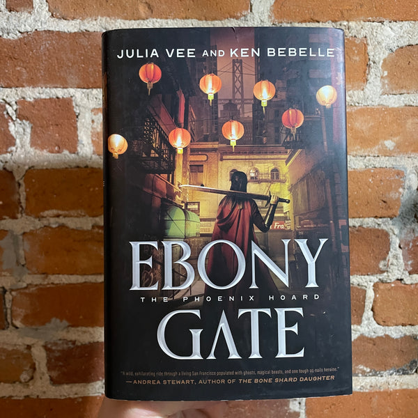 The Ebony Gate - Julia Vee & Ken Bebelle - 2023 1st Tor Books Hardback