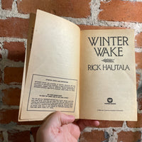 Winter Wake - Rick Hautala - 1989 Warner Books Paperback - Richard Newton Cover