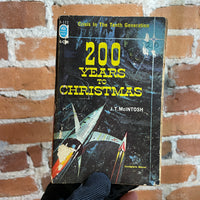 200 Years To Christmas - J.T. McIntosh / Rebels of the Red Planet - Charles L. Fontenay 1961 Ace Books Double PB