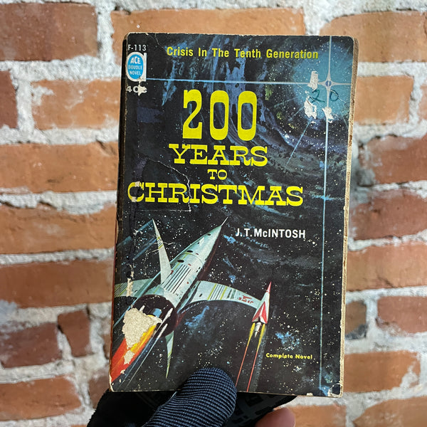 200 Years To Christmas - J.T. McIntosh / Rebels of the Red Planet - Charles L. Fontenay 1961 Ace Books Double PB