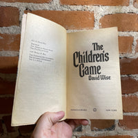 The Children’s Game - David Wise - 1984 Pinnacle Books Paperback
