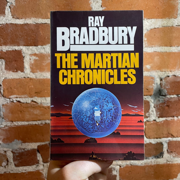 The Martian Chronicles - Ray Bradbury - 1977 Grafton Books Paperback - Peter Goodfellow Cover