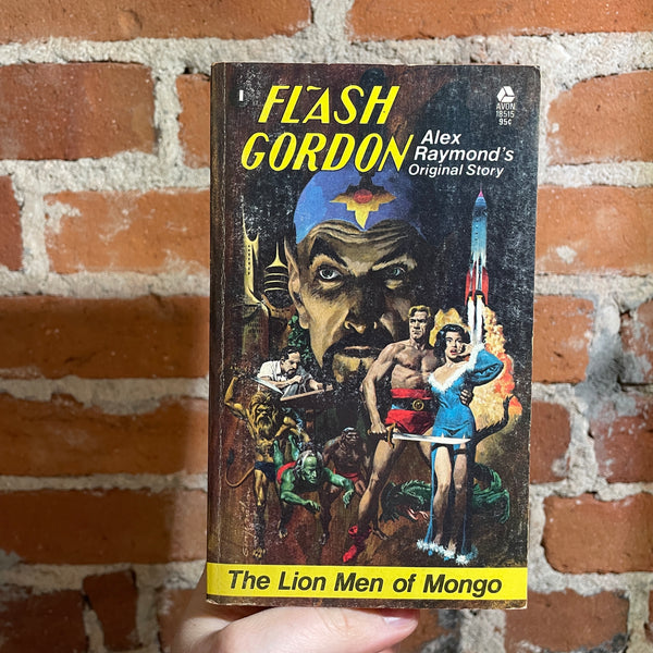 Flash Gordon: The Lion Men of Mongo - Alex Raymond - 1974 Avon Books Paperback