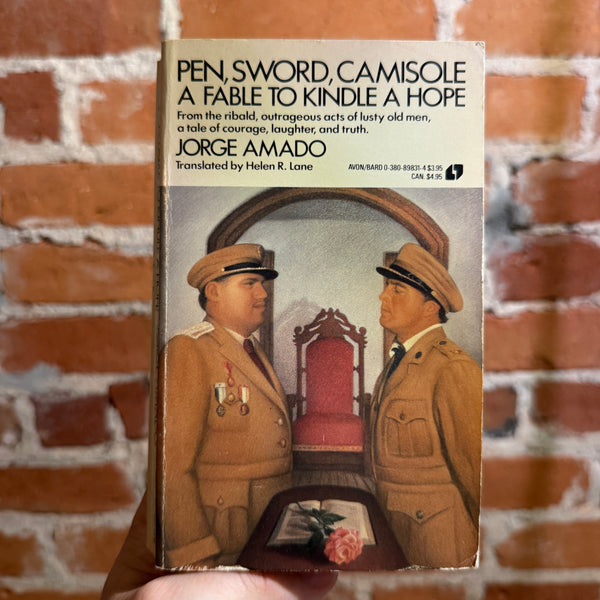 Pen, Sword, Camisole: A Fable of Kindle a Hope - Jorge Amado - 1986 1st Bard Books Paperback