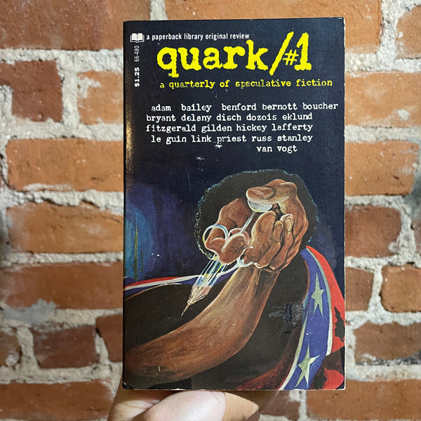 Quark #1 - Edited by
Samuel R. Delany & Marilyn Hacker 1970 Paperback Library (Ursula K. Le Guin, Christopher Priest, Thomas Disch, Joanna Russ, and more!)