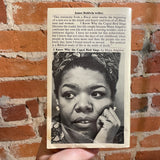 I Know Why the Caged Birds Sings - Maya Angelou - 1971 2nd Bantam Books Paperback