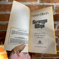 Strange Wine: Fifteen New Stories from the Nightside of the World- Harlan Ellison - 1979 Warner Books Paperback - Leo & Diane Dillon Cover