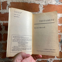 Testament - David Morrell - 1975 Fawcett Crest Books Paperback