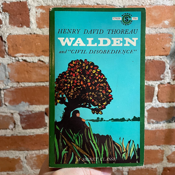Walden & Civil Disobedience - Henry David Thoreau - 1960 29th Signet Books Paperback