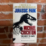 Jurassic Park - Michael Crichton - 1991 Ballantine Books Paperback - Chip Kidd Cover
