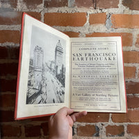 Complete Story of San Francisco Earthquake and Other Great Disasters - Marshall Everett - 1906 Illustrated Vintage Hardback